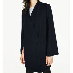 NEW Zara fall navy coat